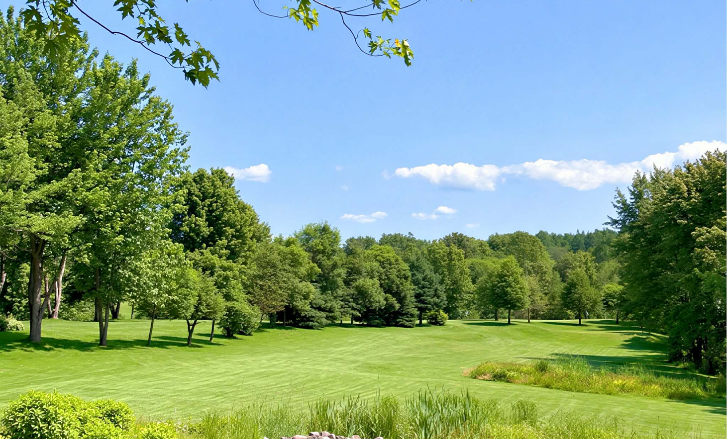 Parcours de golf 9 trous du Nordik Réserve Boréale
