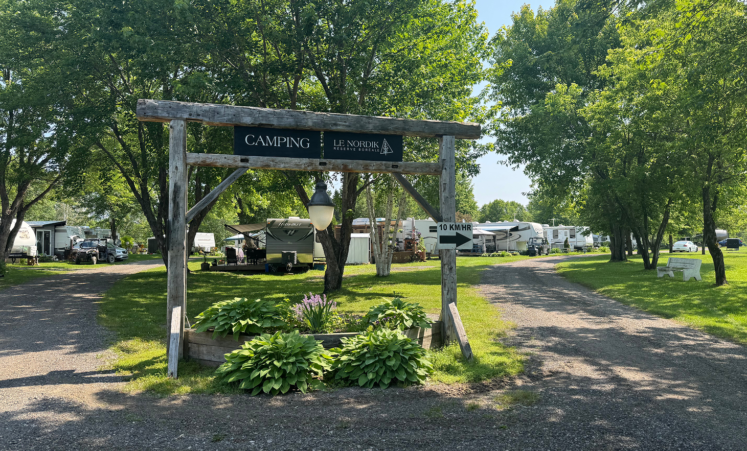 Le Camping du Nordik Réserve Boréale à Bégin