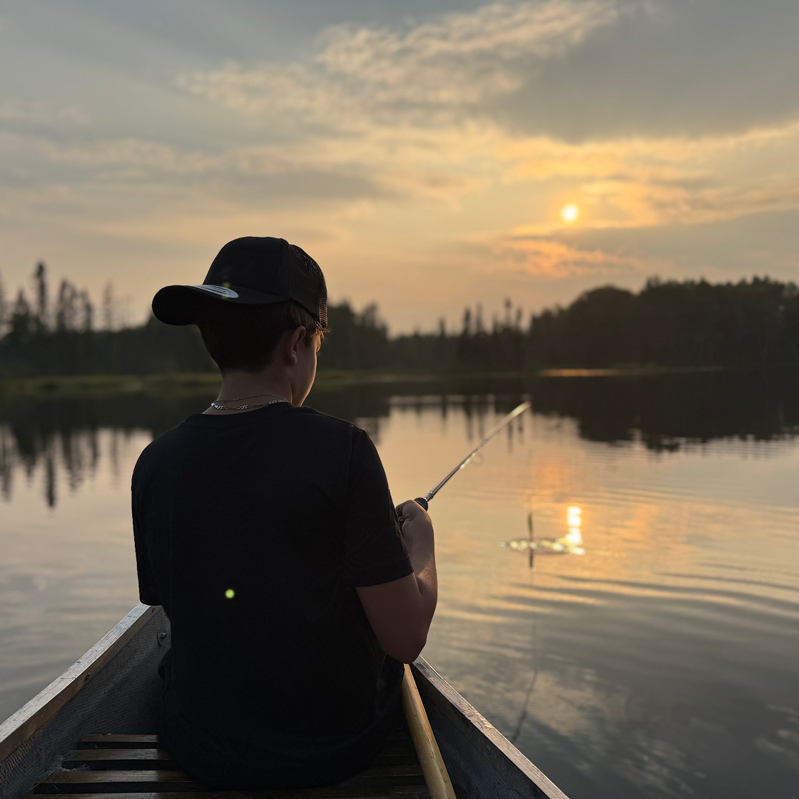 Pêche sur le domaine du Nordik Réserve Boréale