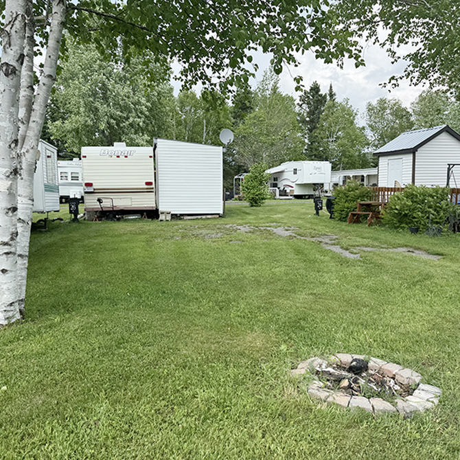 Camping en pleine nature à Bégin